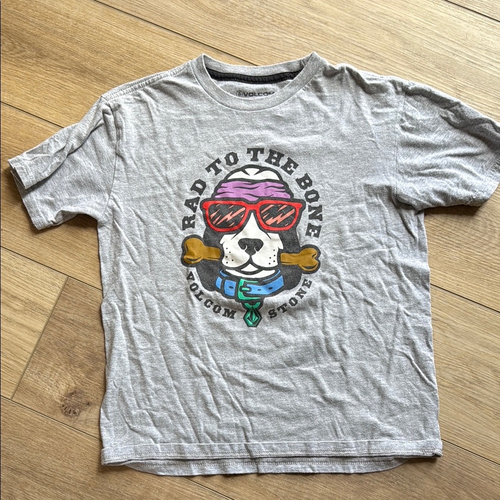 Volcom Kids Gray Graphic T-Shirt